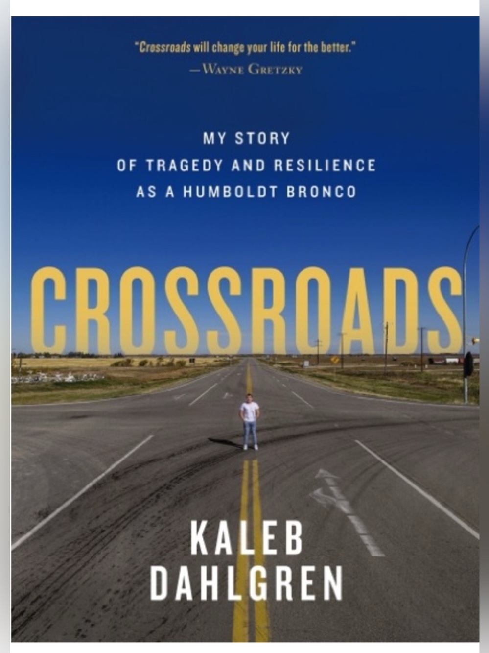 Crossroads: My Story of Tragedy and Resilience – Black Cover Coffee Table Book